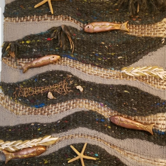 Boho wall decor,  macrame, weaving - Picture 2 of 4